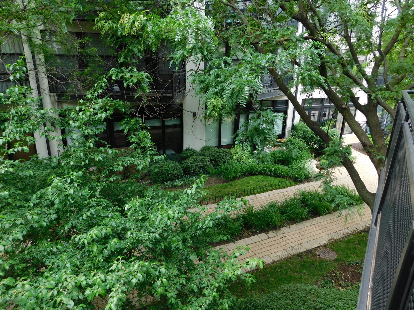 1069 West 14th Place, Unit 204 Chicago, IL 60608 - Photo 14 of 18 a view of a garden