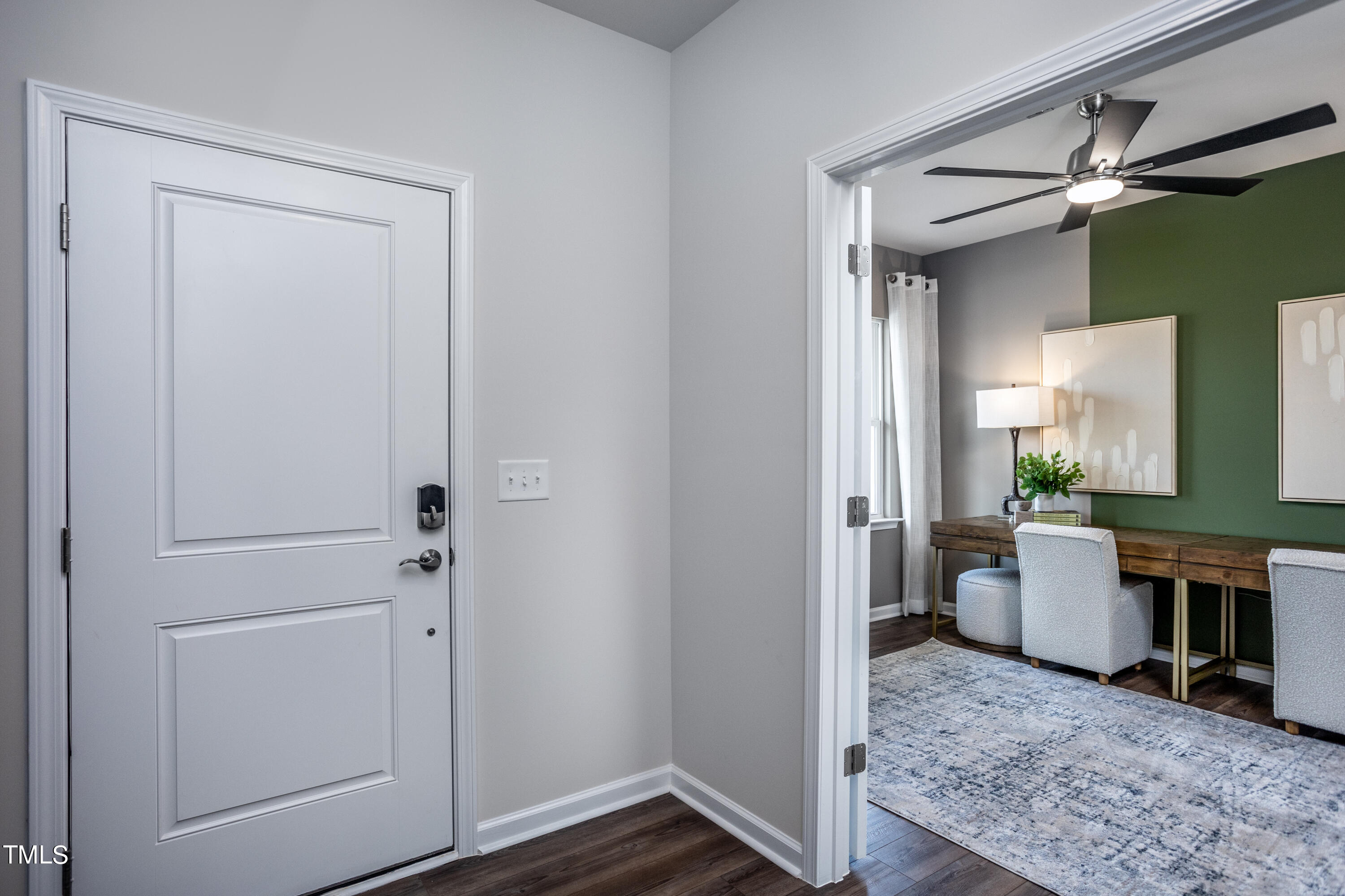 175 Glen Clova Drive Raleigh, NC 27603 - Photo 2 of 26 a view of living room and dining room