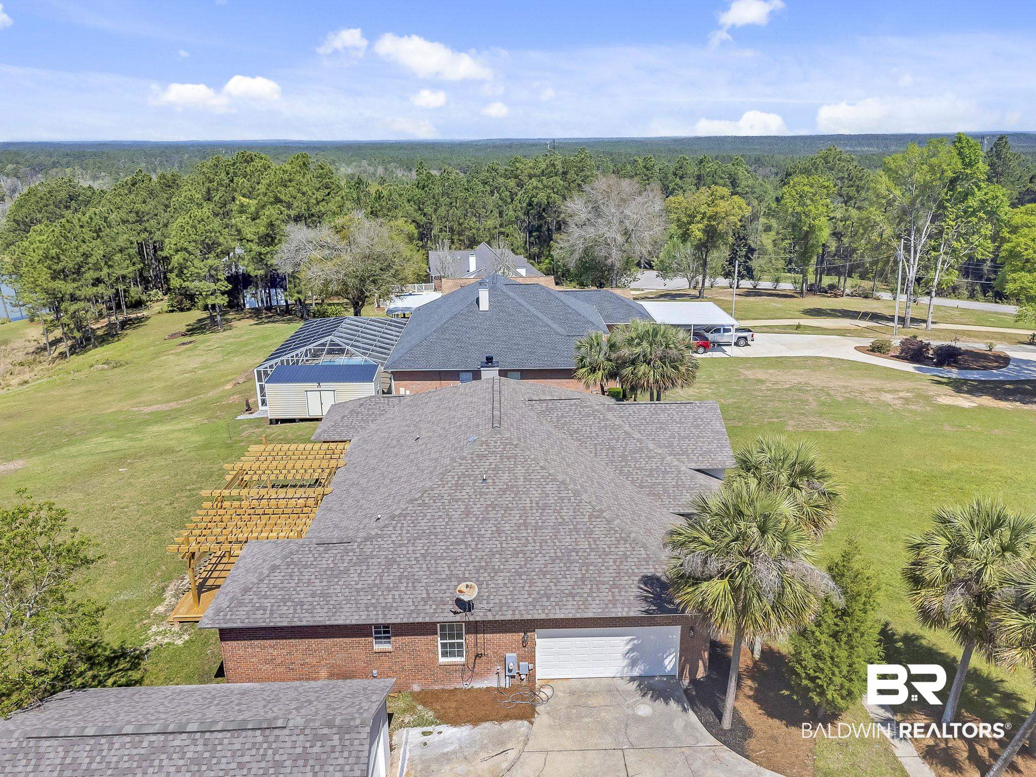 20265 Erin Pond Road Seminole, AL 36574 - Photo 56 of 97 Birds eye view of property