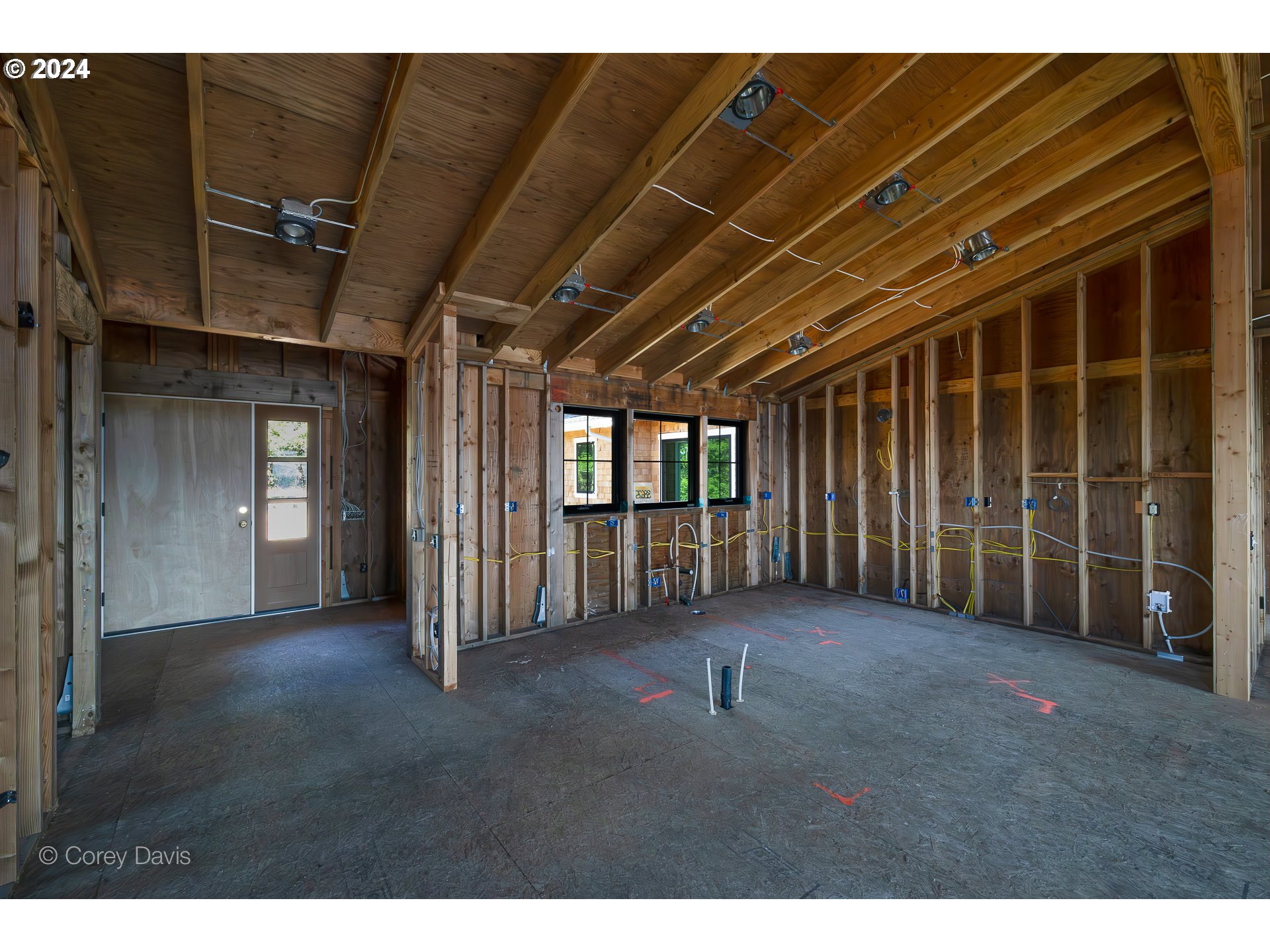 38625 Beulah Reed Road Nehalem, OR 97131 - Photo 28 of 38 a view of an empty room with windows