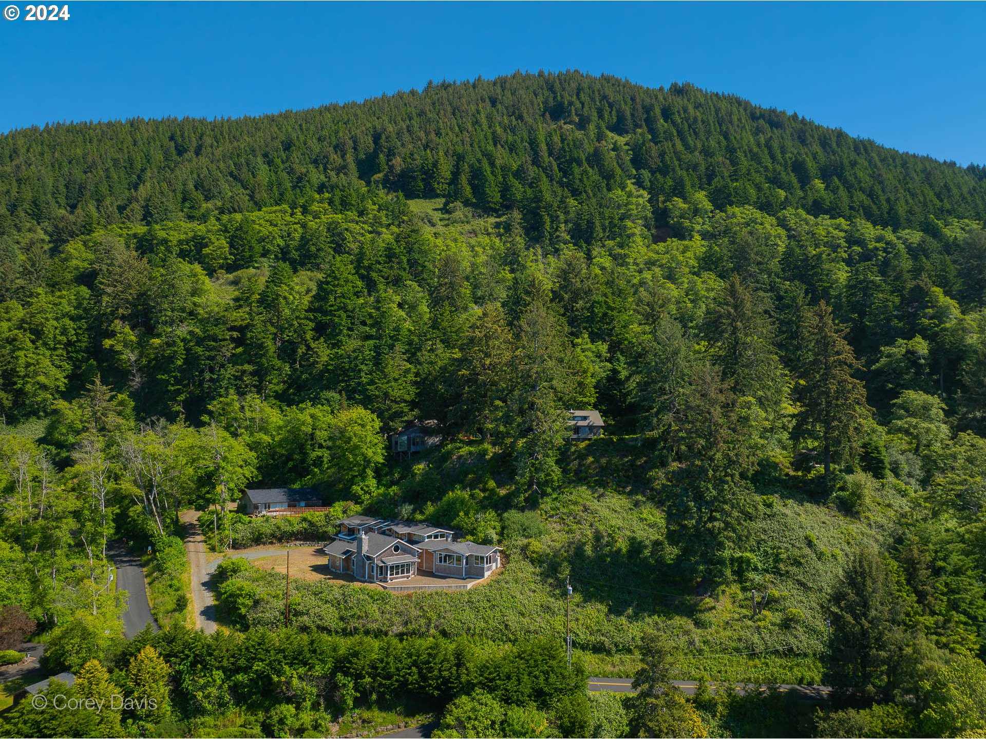 38625 Beulah Reed Road Nehalem, OR 97131 - Photo 10 of 38 a view of a garden with a building