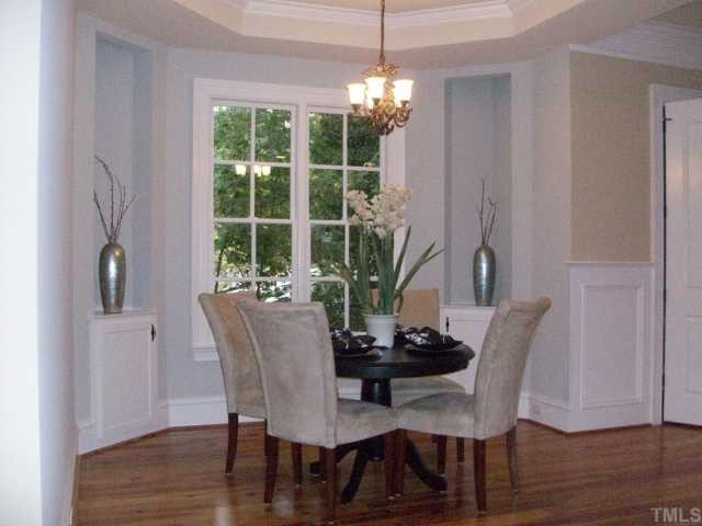 2630 Davis Street Raleigh, NC 27608 - Photo 4 of 12 This octogan shaped breakfast room is right off the kitchen. It is very functional and has lots of style! But wait, don't get rid of that large dining room table just yet! There is also a large dining room for entertaining at the holidays!