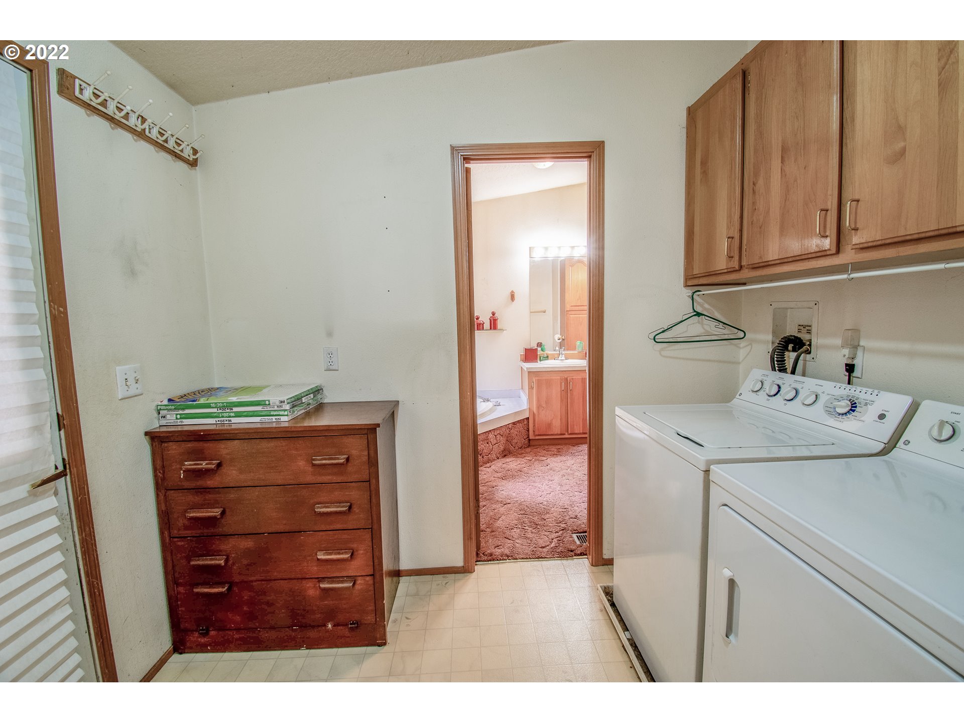 38435 Row River Road Dorena, OR 97434 - Photo 11 of 32 a bathroom with a sink and a mirror