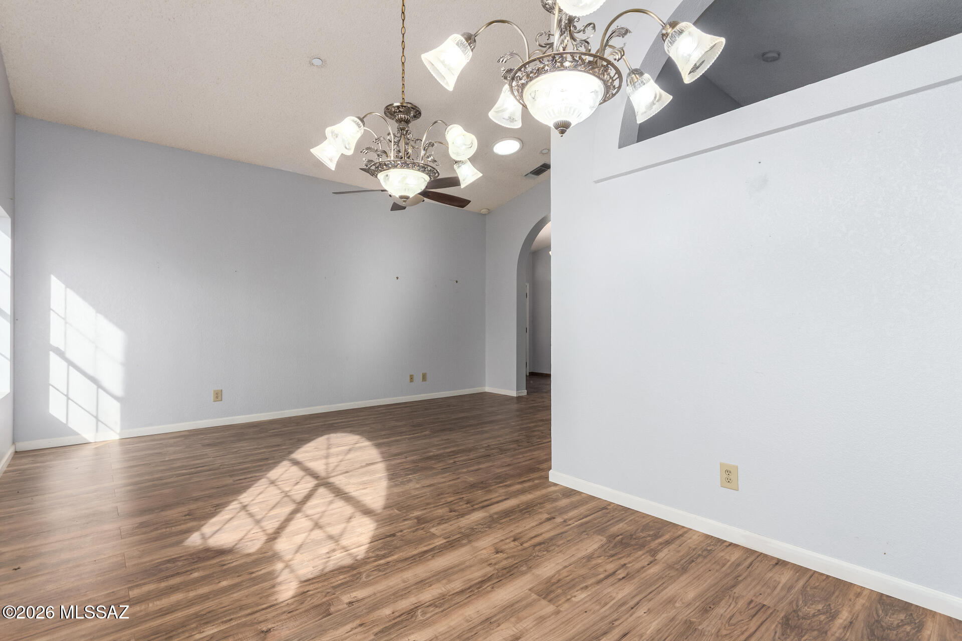 5331 West Eaglestone Loop Tucson, AZ 85742 - Photo 10 of 35 a view of a chandelier in a room