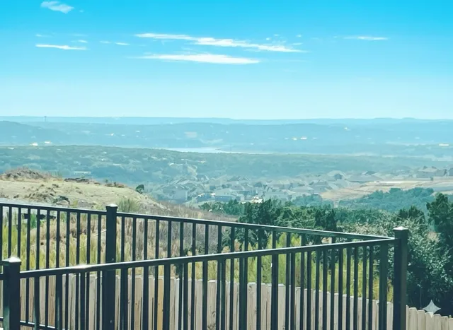 a view of city and ocean