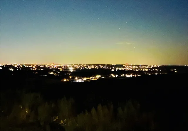 a view of city and a lake