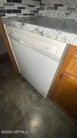 a backyard of a house