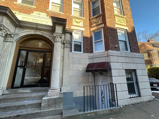 a view of building entrance