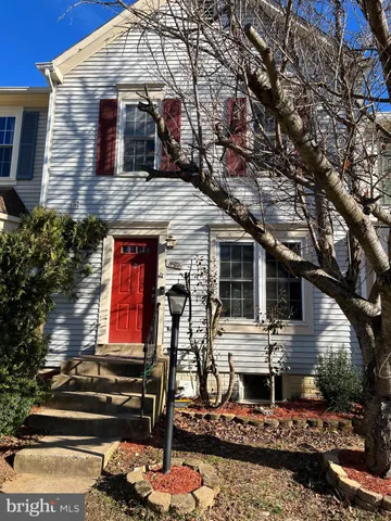 a front view of house