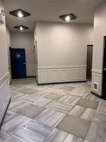 a view of a elevator