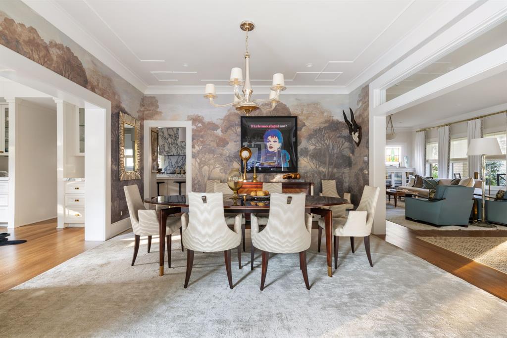 1203 North Windomere Avenue Dallas, TX 75208 - Photo 13 of 40 a view of a dining room with furniture