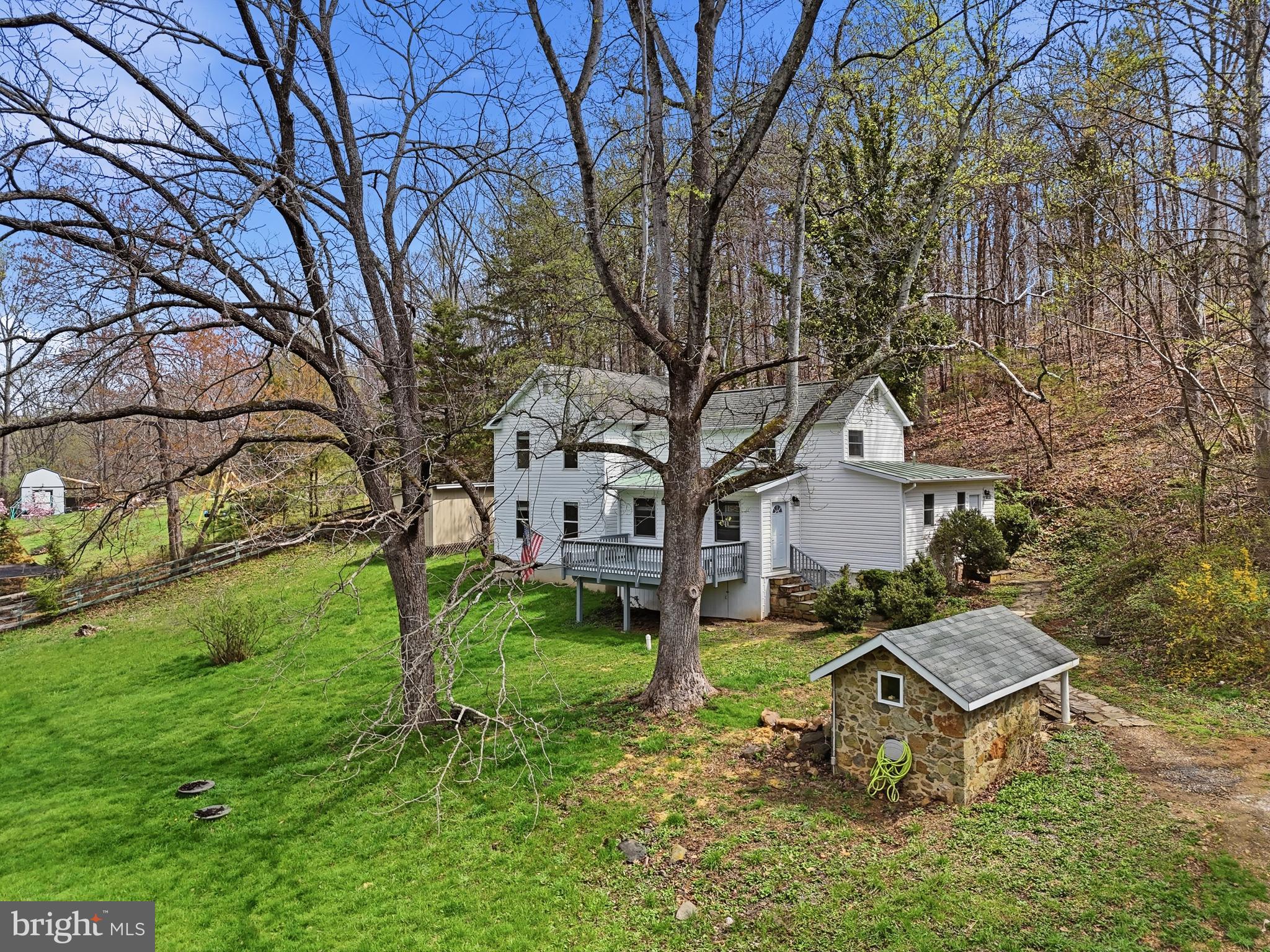 6537 Watery Mountain Road Warrenton, VA 20186 - Photo 32 of 44 front view of a house with a yard