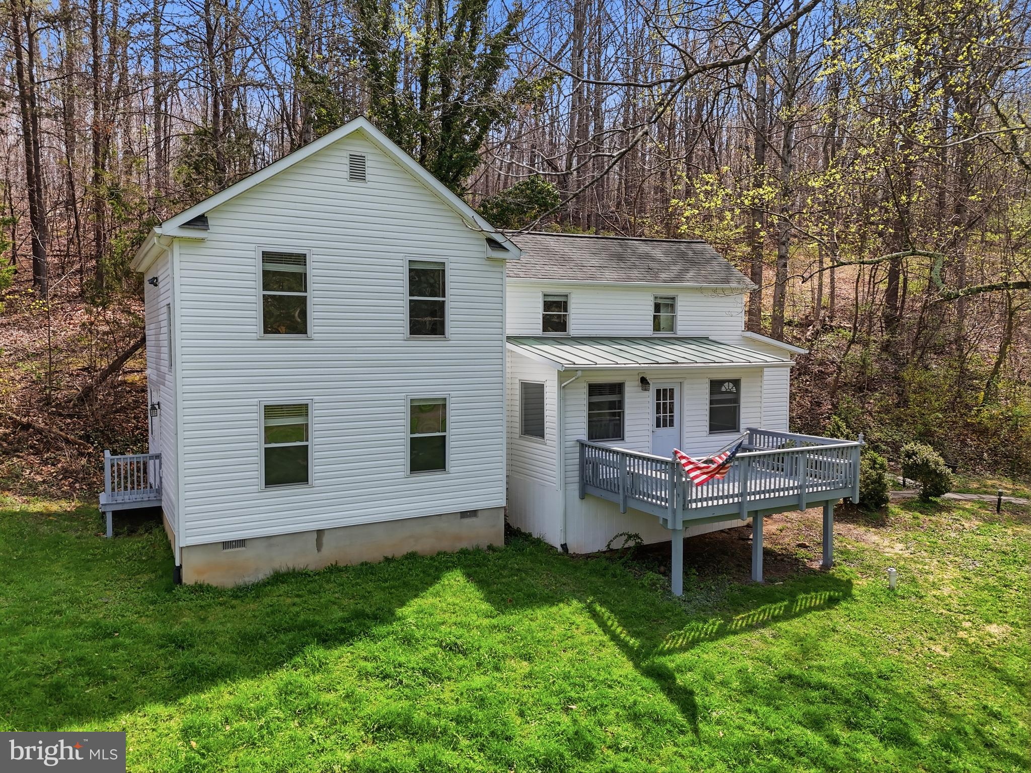 6537 Watery Mountain Road Warrenton, VA 20186 - Photo 36 of 44 a view of a house with a yard