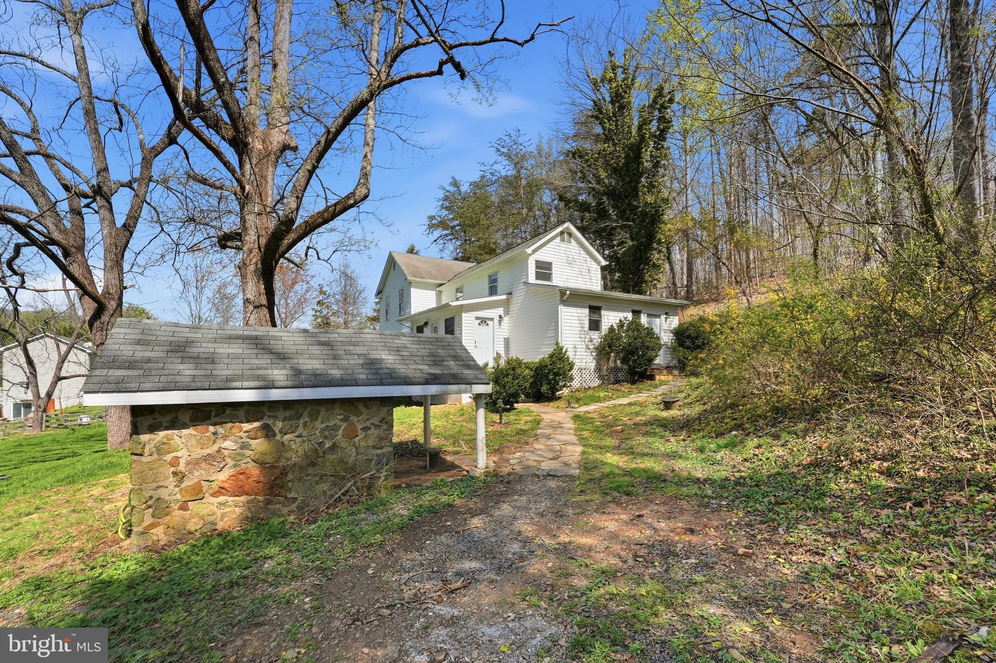 6537 Watery Mountain Road Warrenton, VA 20186 - Photo 38 of 44 a view of a house with a yard