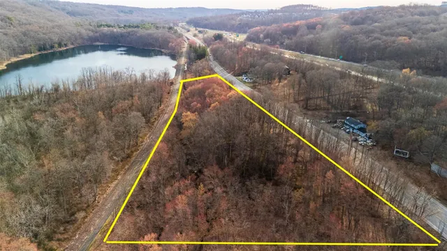 a view of swimming pool with mountain view
