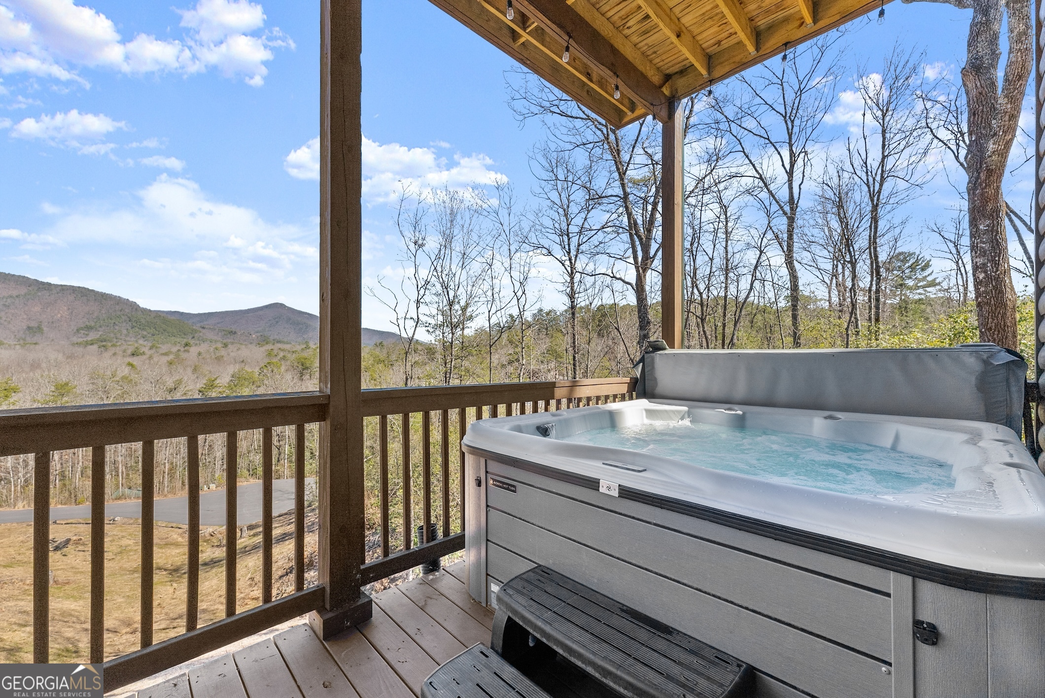 473 Monroe Ridge Road Sautee Nacoochee, GA 30571 - Photo 29 of 63 a view of balcony and wooden floor