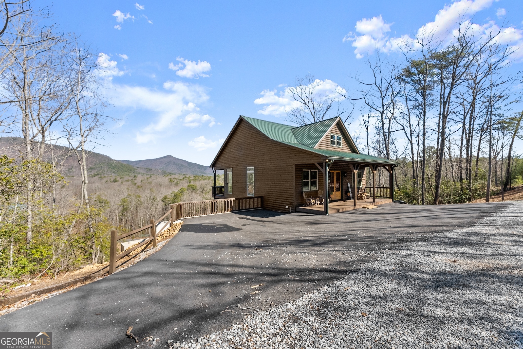 473 Monroe Ridge Road Sautee Nacoochee, GA 30571 - Photo 57 of 63 a view of a house with a yard