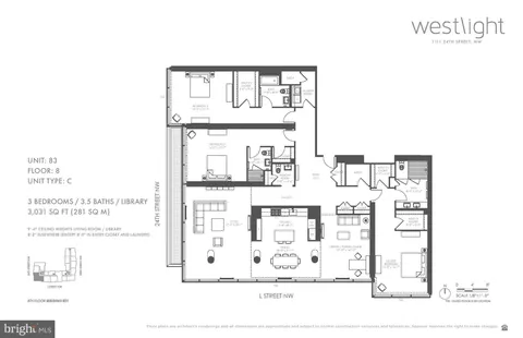 $3,999,999 | 1111 24th Street Northwest, Unit 83, Washington, DC 20037