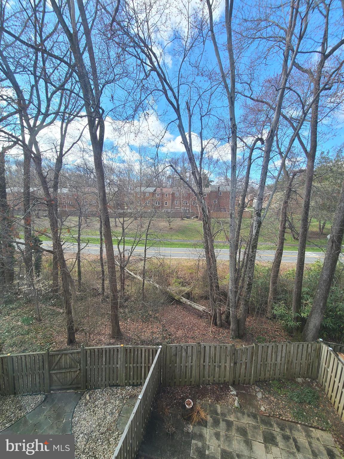 6644 Green Ash Drive Springfield, VA 22152 - Photo 42 of 42 a view of backyard with large tree and wooden fence