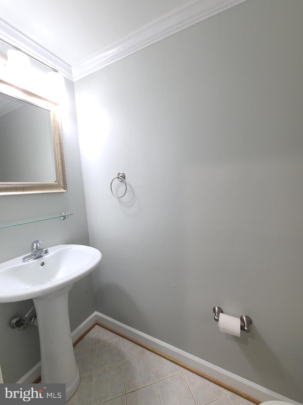 6644 Green Ash Drive Springfield, VA 22152 - Photo 5 of 42 a bathroom with a sink and a mirror