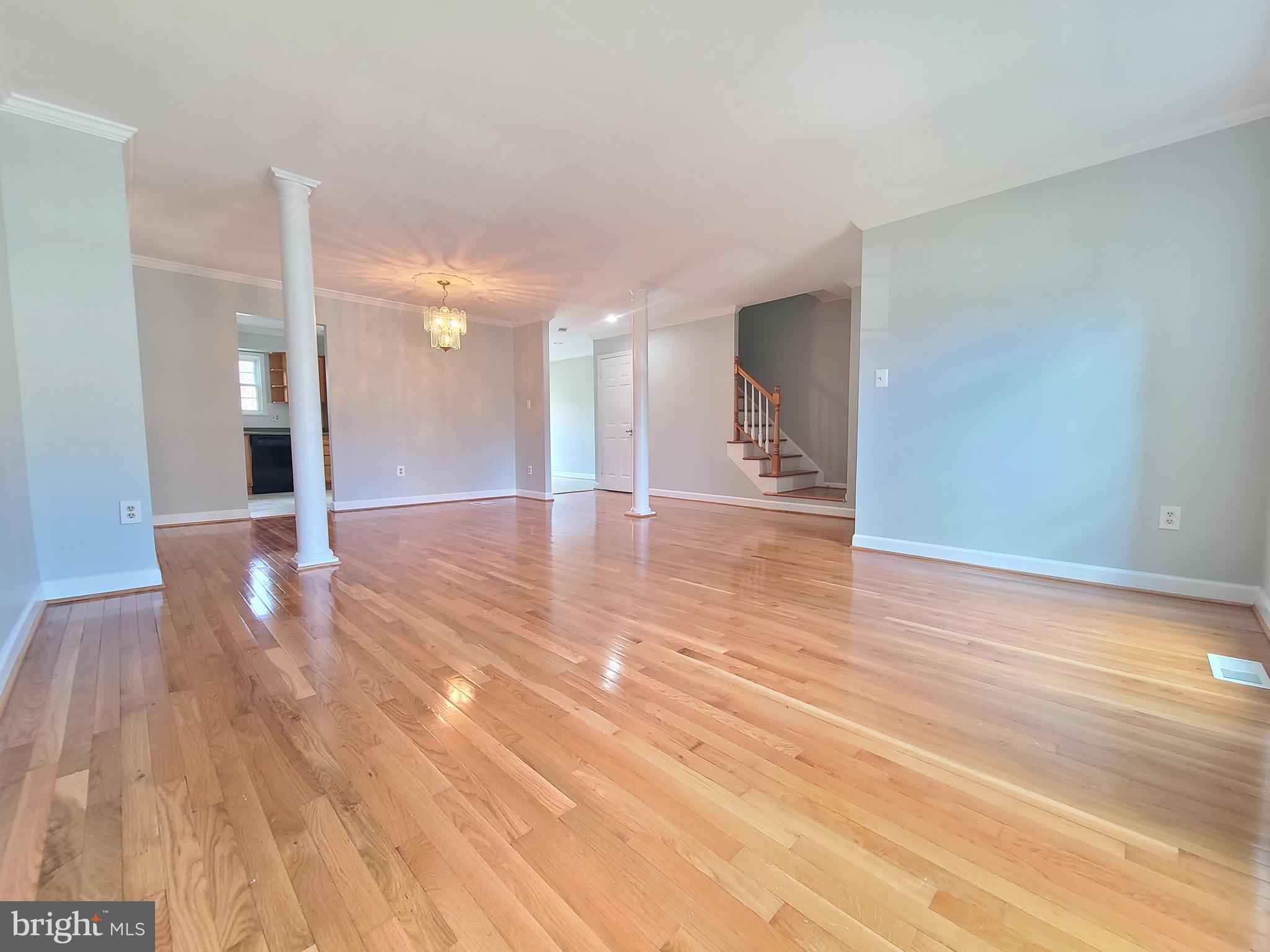 6644 Green Ash Drive Springfield, VA 22152 - Photo 8 of 42 a view of a room with wooden floor