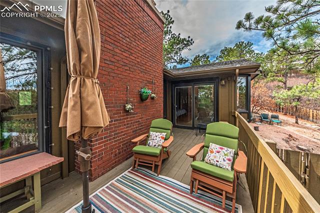 7175 Higher Ridges Court Colorado Springs, CO 80919 - Photo 41 of 50 View of wooden terrace