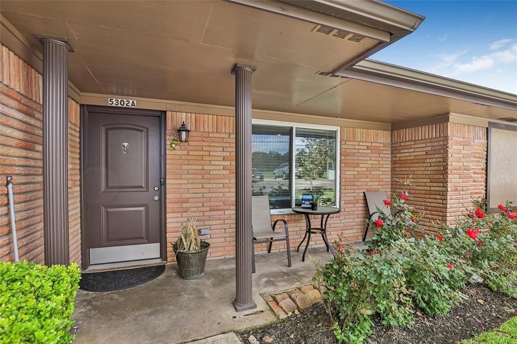 5302 Treaschwig Road Spring, TX 77373 - Photo 2 of 41 a view of a porch with chairs and potted plants
