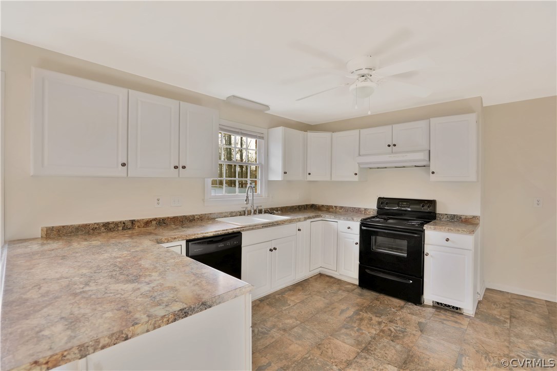 4601 Treely Road Chester, VA 23831 - Photo 11 of 27 a kitchen with stainless steel appliances granite countertop a stove a sink and a refrigerator