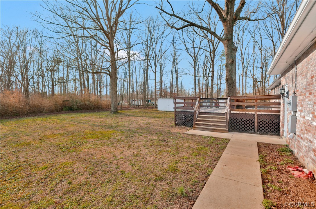 4601 Treely Road Chester, VA 23831 - Photo 23 of 27 a view of yard with large tree