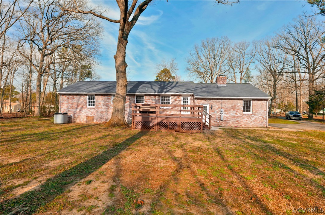 4601 Treely Road Chester, VA 23831 - Photo 26 of 27 a view of a house with snow on the road