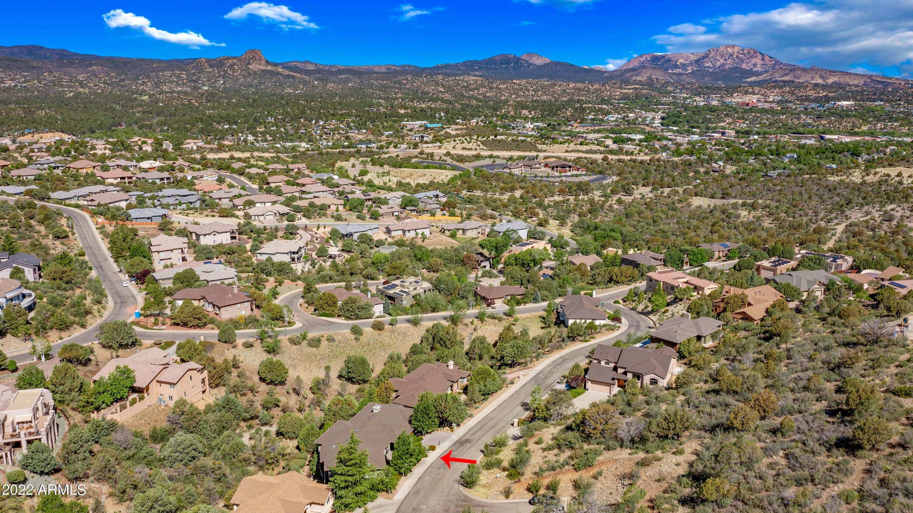 873 Spring Trail Prescott, AZ 86303 - Photo 50 of 55 051_Aerial 2