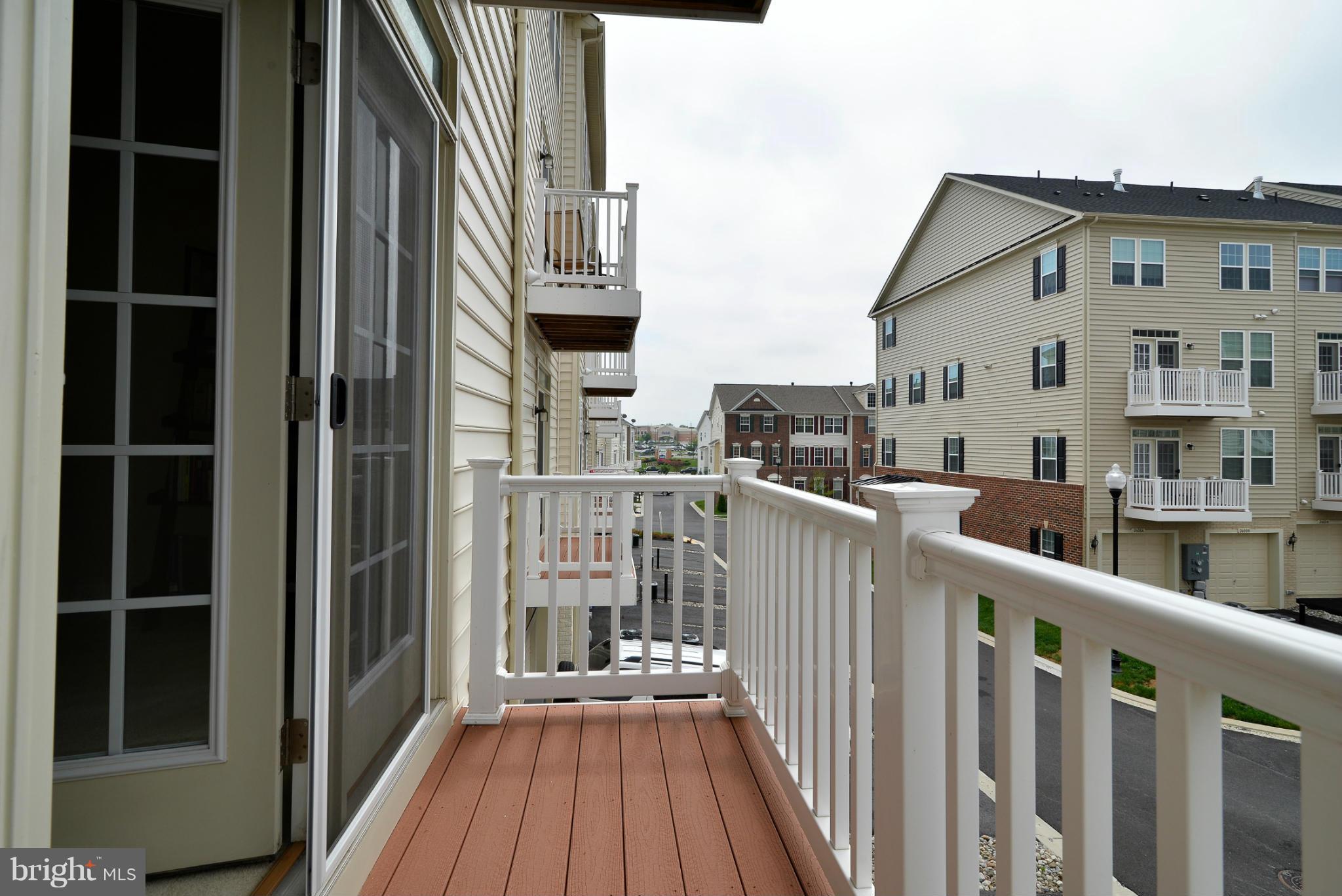 210 Mill Pond Road, Unit A Frederick, MD 21701 - Photo 12 of 30 balcony off bedroom