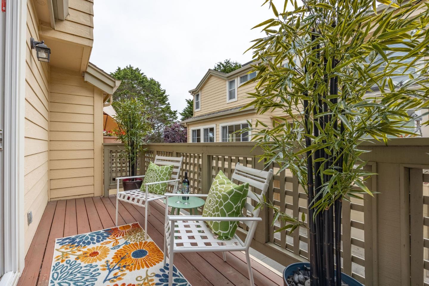 12 Patrick Way Half Moon Bay, CA 94019 - Photo 19 of 36 a view of balcony with wooden floor and fence