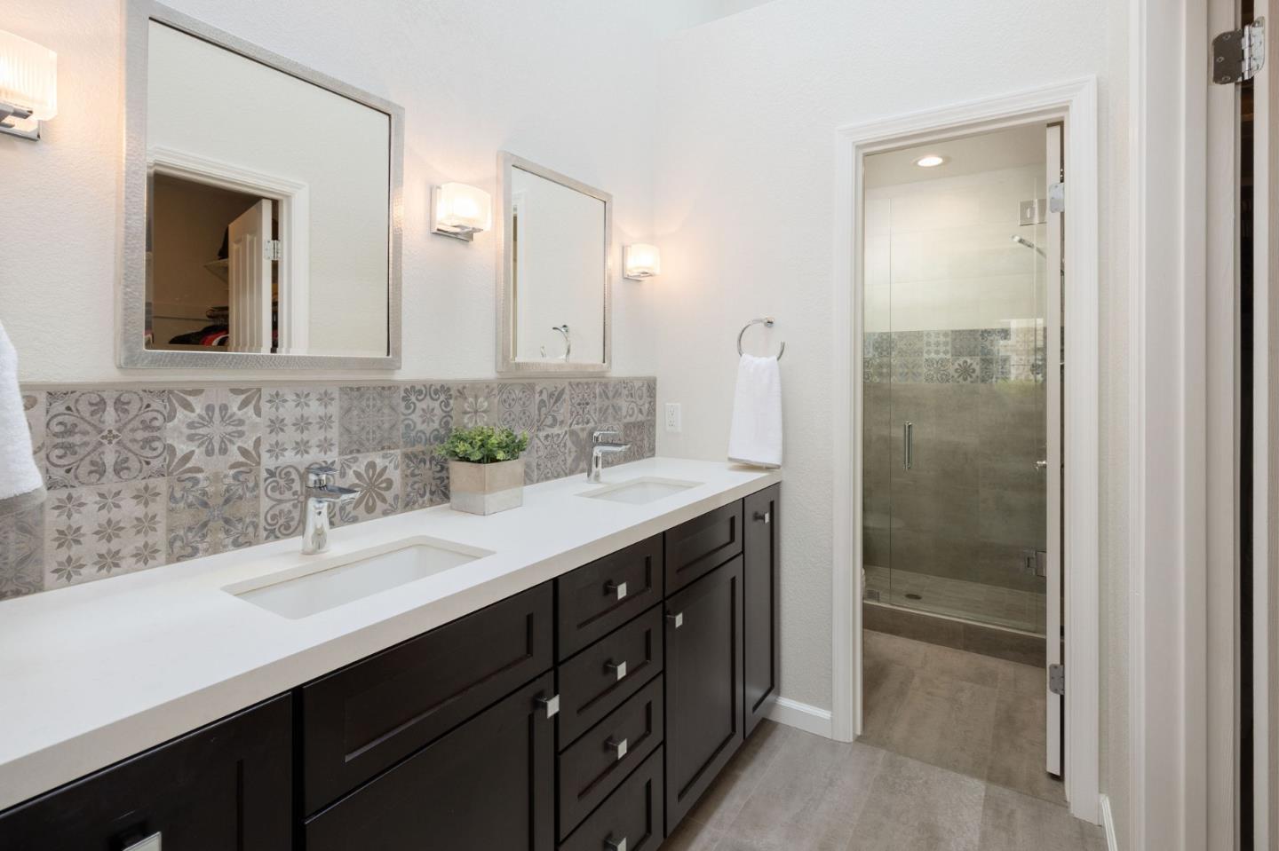 12 Patrick Way Half Moon Bay, CA 94019 - Photo 22 of 36 a bathroom with a sink and a mirror