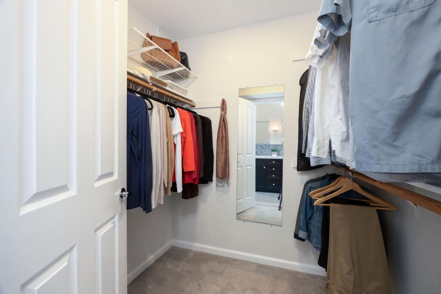 12 Patrick Way Half Moon Bay, CA 94019 - Photo 28 of 36 a view of walk in closet with clothes and shoes