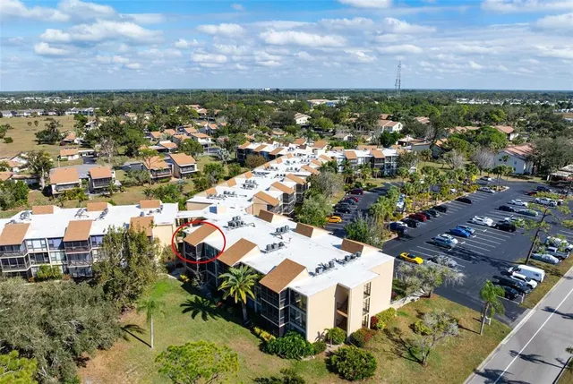 a view of a city with an ocean