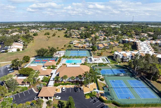 a view of a tennis court