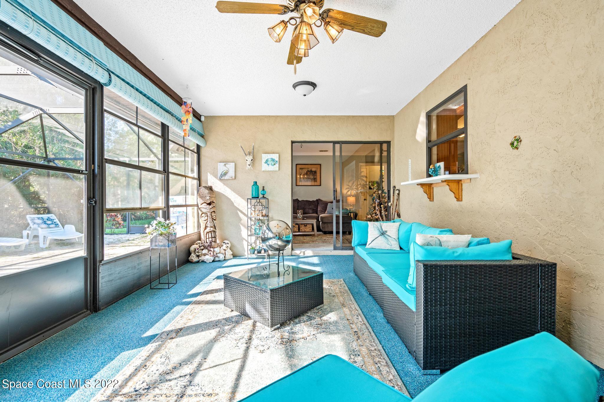 257 Del Monte Road Sebastian, FL 32958 - Photo 25 of 28 ENCLOSED PORCH 2