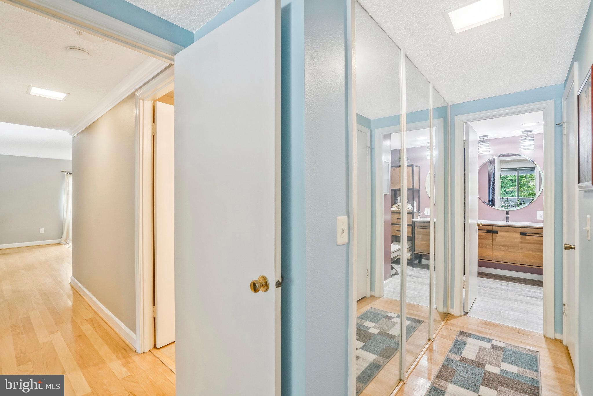 6101 Edsall Road, Unit 302 Alexandria, VA 22304 - Photo 24 of 59 a view of entryway with wooden floor