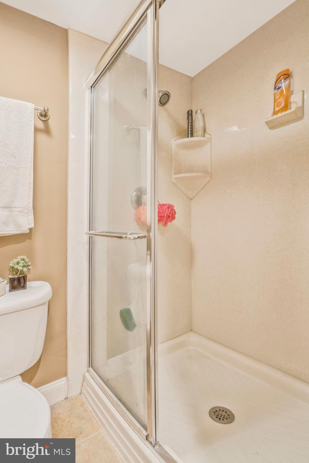 6101 Edsall Road, Unit 302 Alexandria, VA 22304 - Photo 33 of 59 a bathroom with a shower and a sink