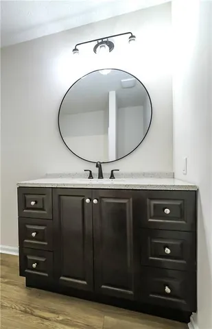 a view of a small space