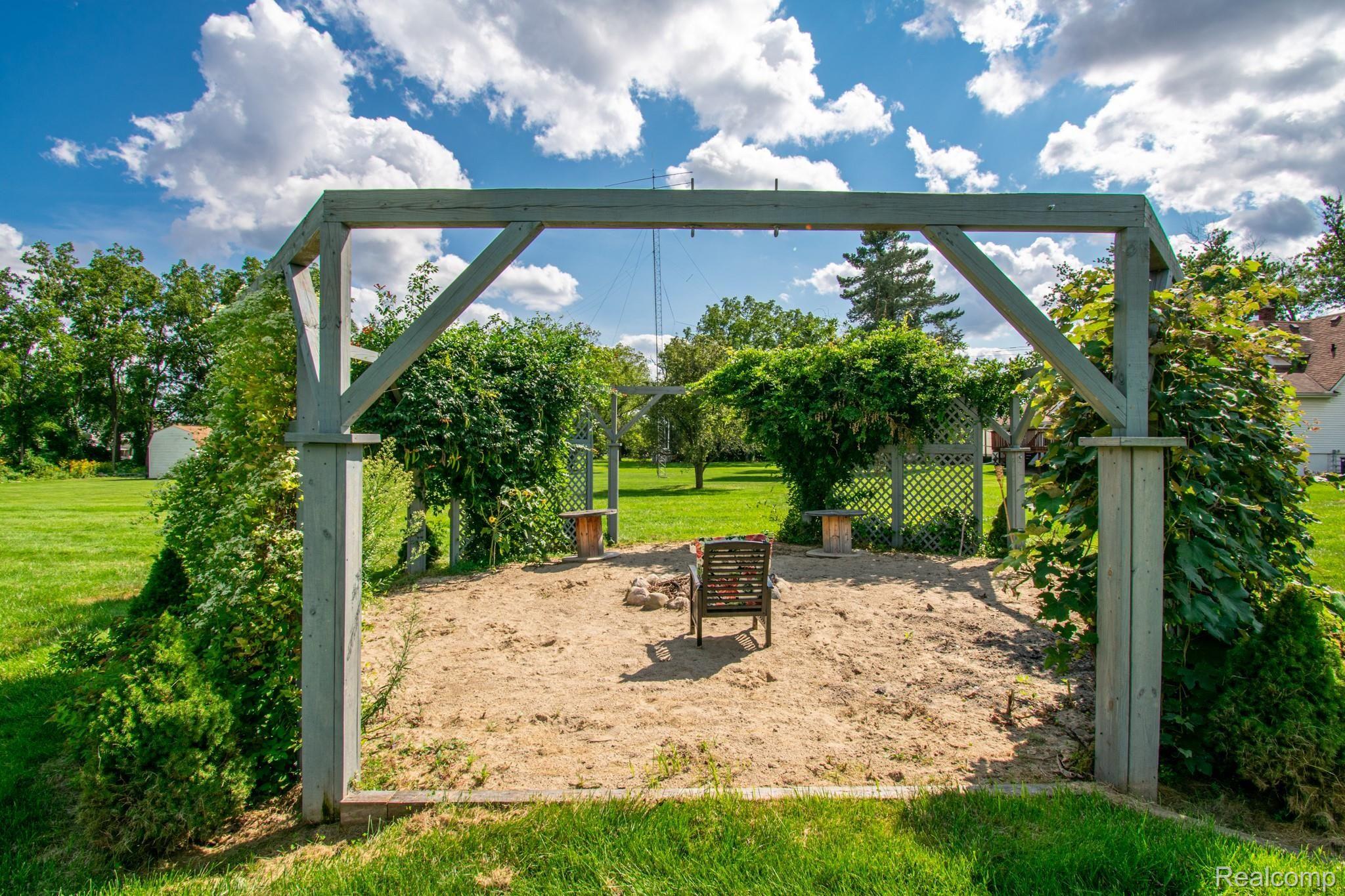 2835 Norton Lawn Street Rochester, MI 48307 - Photo 36 of 38 Pergola fire pit.jpg