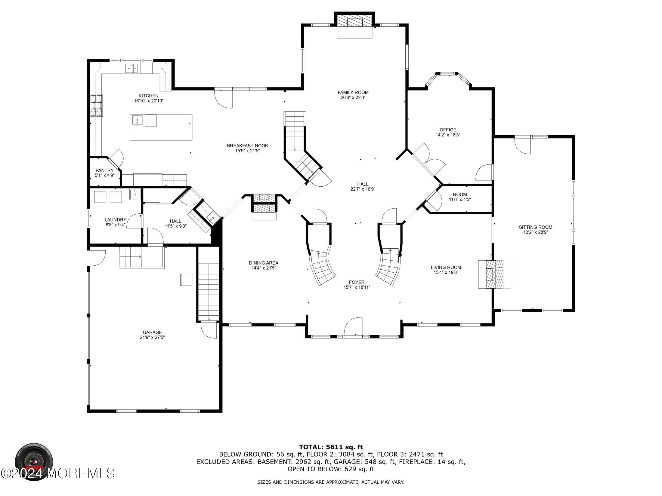 23 Silver Leaf Way Manalapan, NJ 07726 - Photo 84 of 87 1ST FLR W DIMENSIONS
