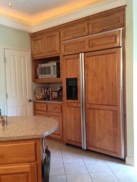 4556 Redbud Trail Niceville, FL 32578 - Photo 13 of 41 a kitchen with stainless steel appliances granite countertop a refrigerator and cabinets