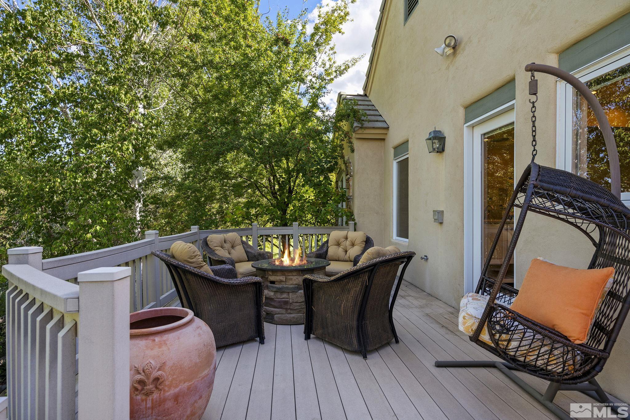 15 Promontory Pointe Reno, NV 89519 - Photo 31 of 40 a view of a balcony with furniture