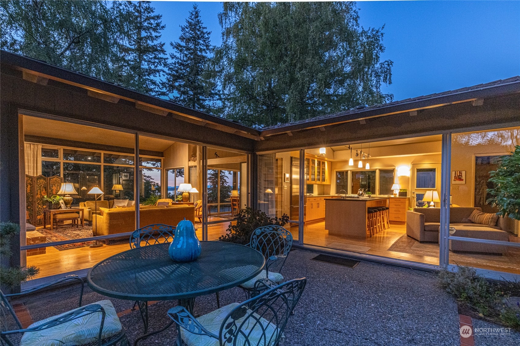 234 Middlefield Road Bellingham, WA 98225 - Photo 1 of 36 a outdoor living space with furniture and garden view