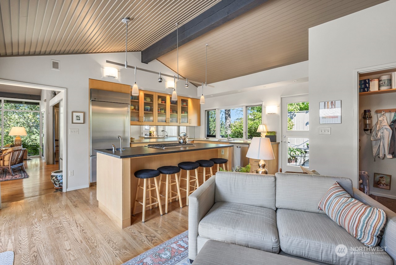 234 Middlefield Road Bellingham, WA 98225 - Photo 19 of 36 a living room with furniture and a large window