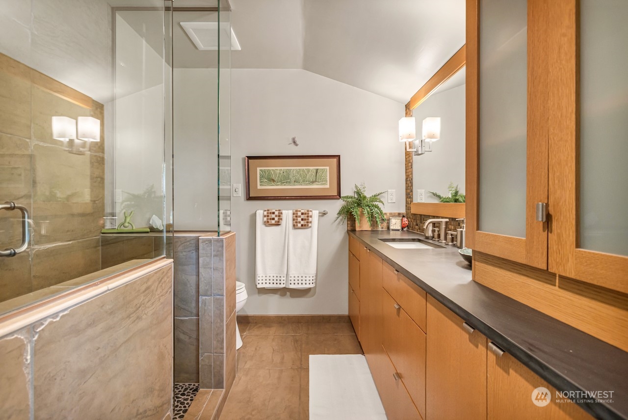 234 Middlefield Road Bellingham, WA 98225 - Photo 23 of 36 a view of a kitchen with a large window
