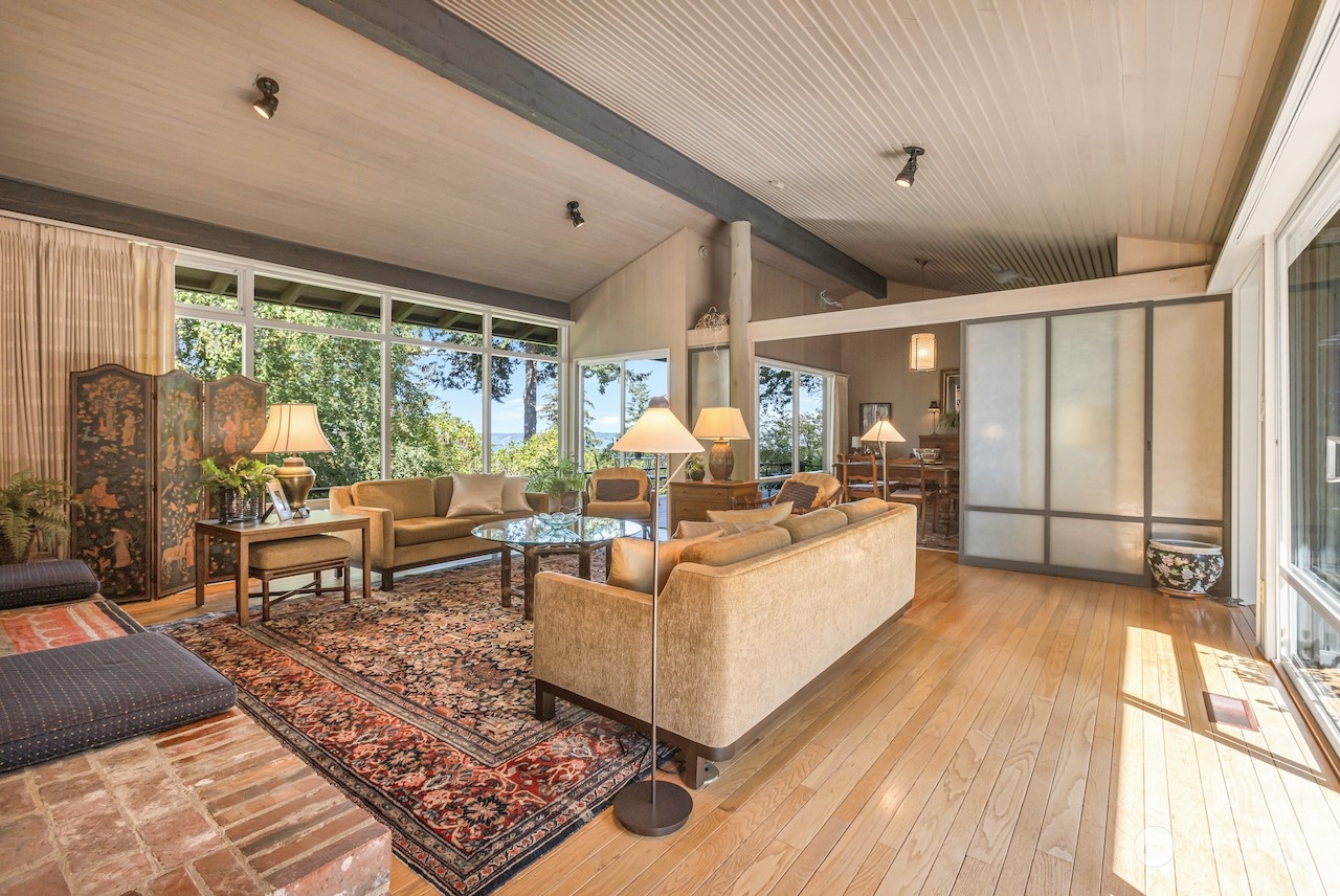 234 Middlefield Road Bellingham, WA 98225 - Photo 6 of 36 a living room with furniture and large windows