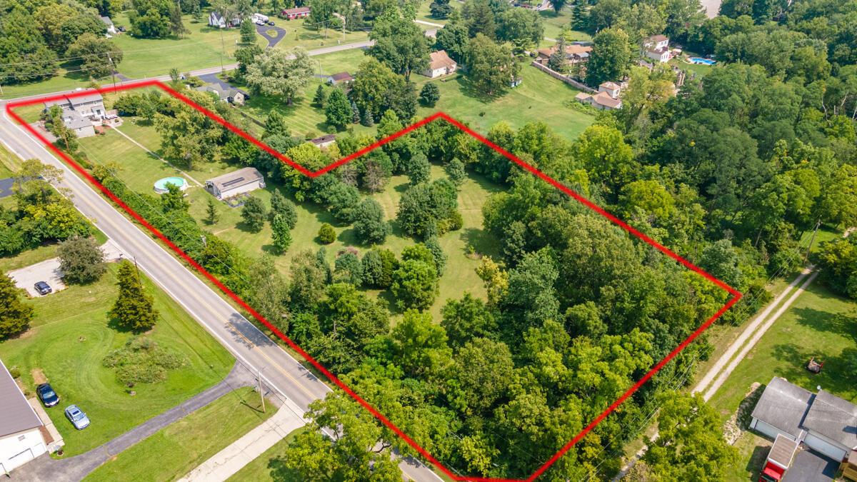 1548 Demorest Road Columbus, OH 43228 - Photo 7 of 69 Drone View, Outlined Parcel